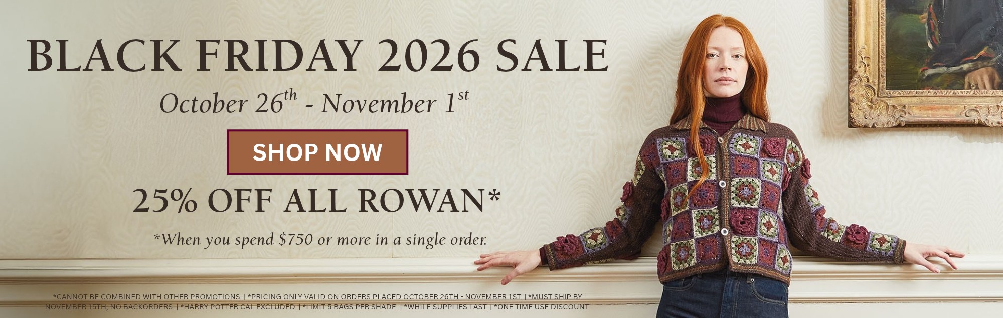 Rowan Black Friday